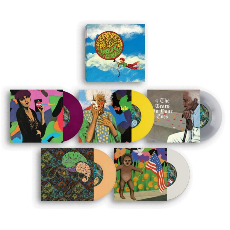 PRINCE & THE REVOLUTION 　EPレコード　ボックスセット Prince And The Revolution - 7-around The World In A Day (5 7 inch